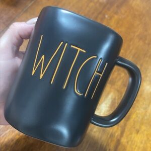Rae Dunn Black Witch Mug